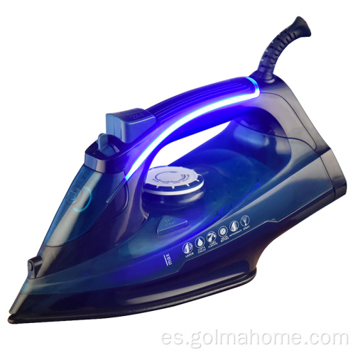 Golmahome BF658 ILUMINACIÓN Plancha de vapor 5 velocidades Ajuste Carga inalámbrica Plancha de ropa portátil Plancha a vapor Plancha